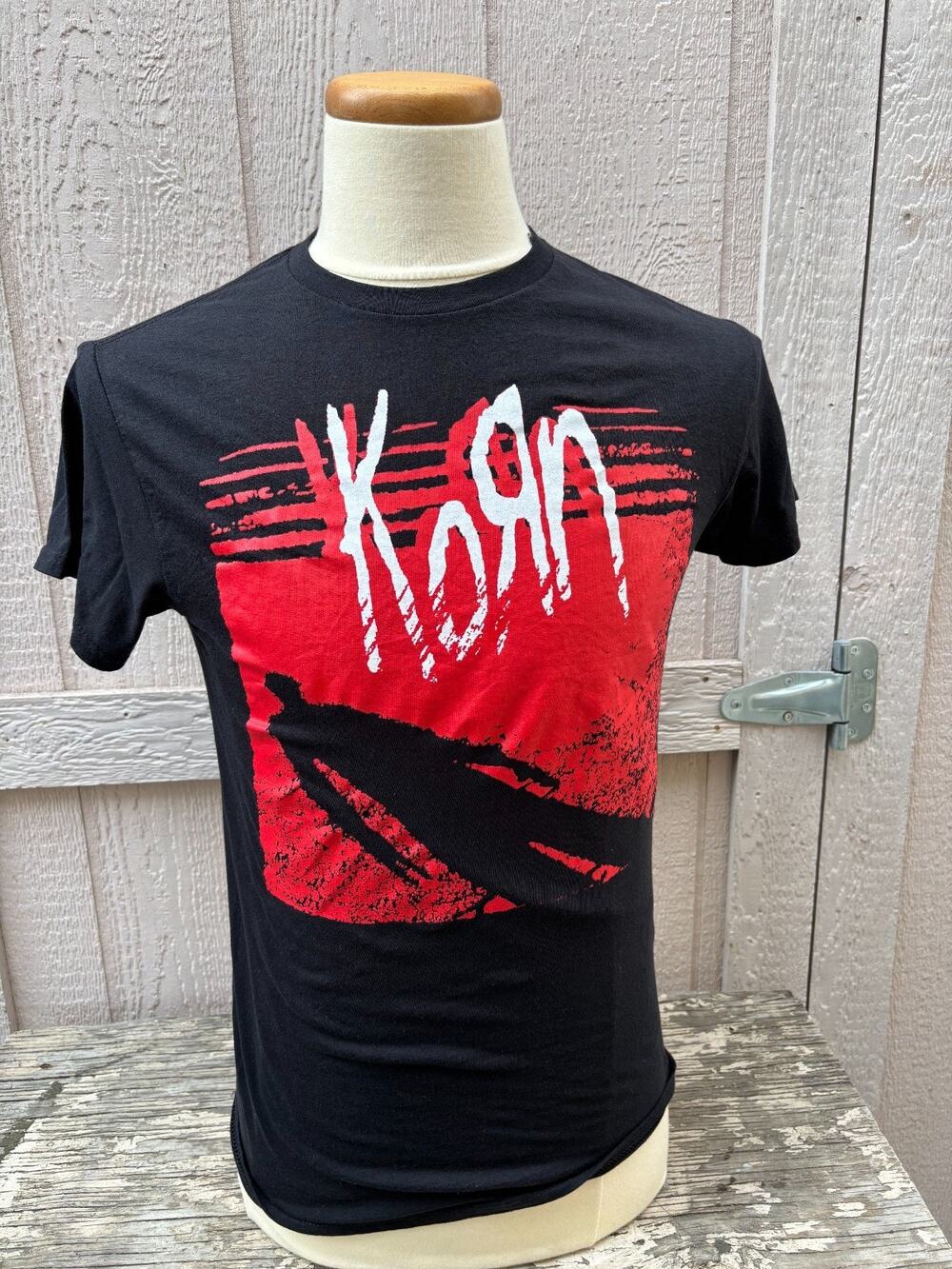 Korn T-Shirt Black Red Size Small Brand New Official Metal shirt